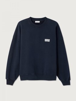 American Vintage PLI03C26 sweater Navy vintage