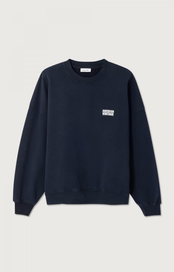 American Vintage PLI03C26 sweater Navy vintage