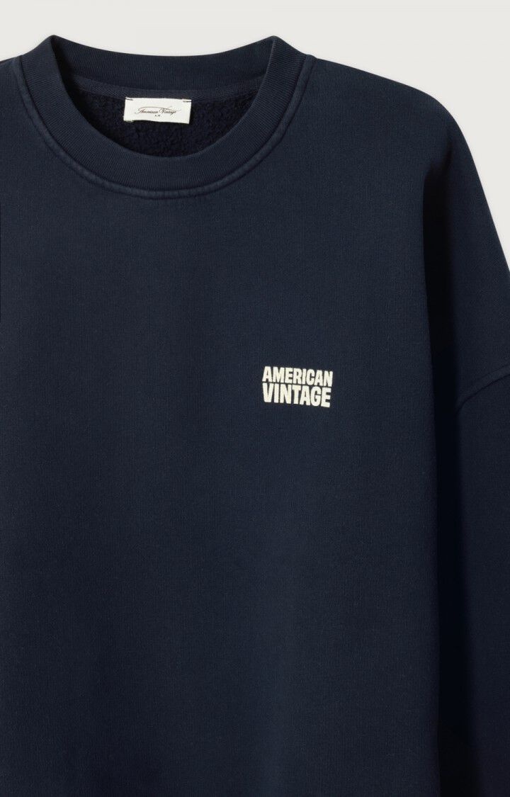 American Vintage PLI03C26 sweater Navy vintage