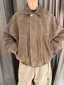 Arma Frederica jacket lamb suede Soil
