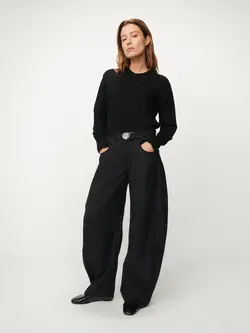 Lois Aliana pants Caster fleece black