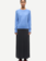 Samsoe Samsoe Boston O-neck trui Bel air blue