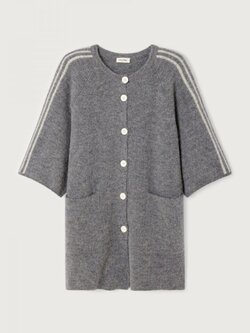 American Vintage VITO19K Vest Acier Chine