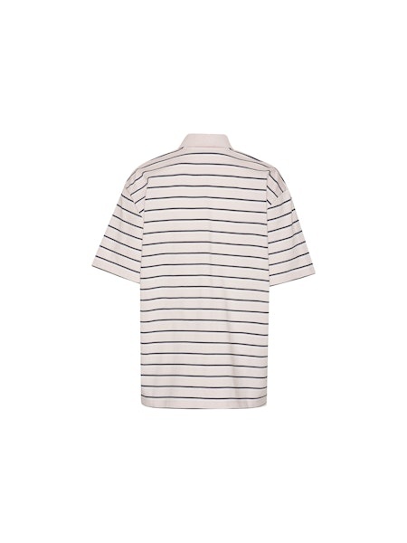 ROTATE Jersey polo shirt Orchid ice comb