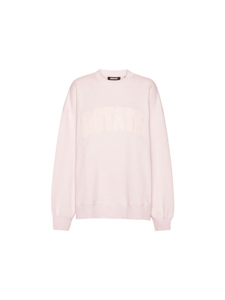 ROTATE Heavy sweat crewneck Orchid ice