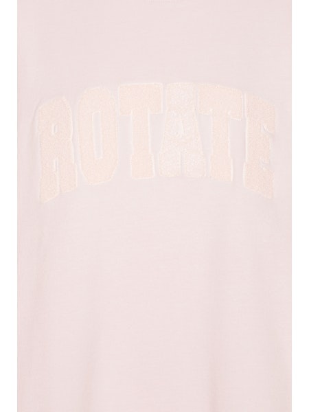 ROTATE Heavy sweat crewneck Orchid ice
