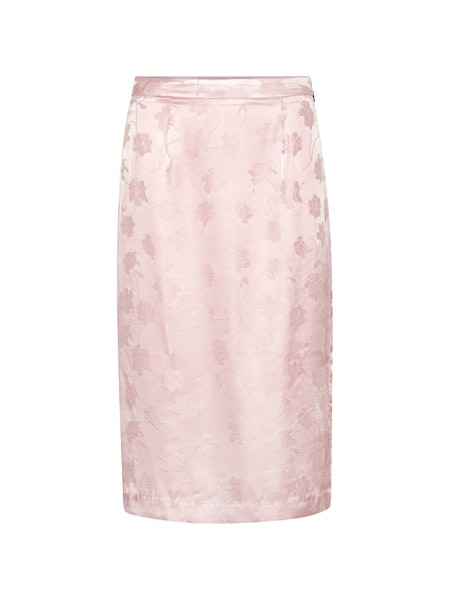 ROTATE Jacquard pencil skirt Orchid ice