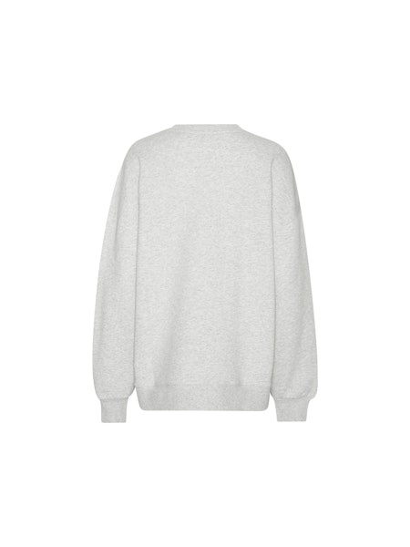 ROTATE Heavy sweat crewneck Light grey melange