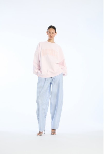 ROTATE Heavy sweat crewneck Orchid ice