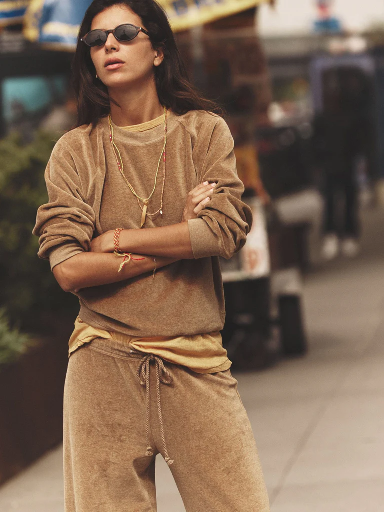 Xirena Pierre sweatshirt Heather camel