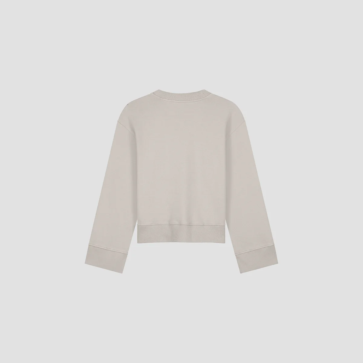 OLAF Retro logo crewneck Cement