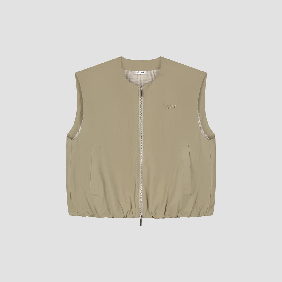 OLAF Zip up gilet Threehouse