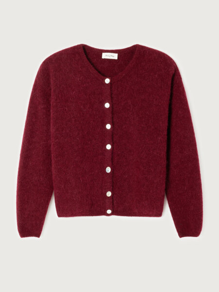 American Vintage VITO19E vest Cerisier chine