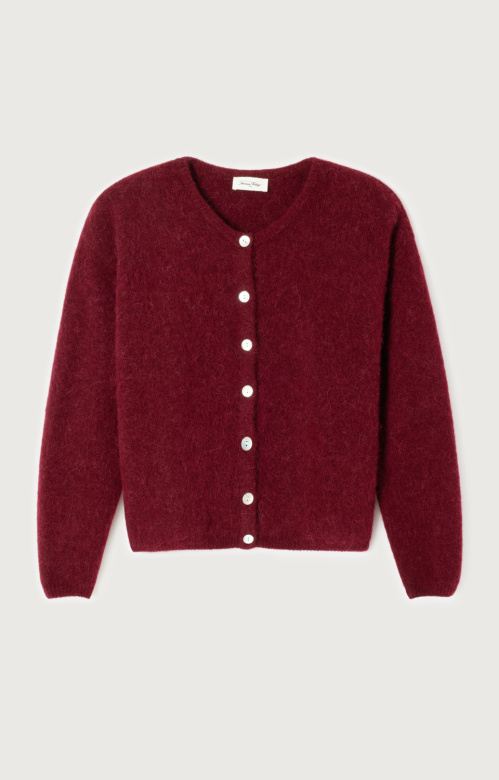 American Vintage VITO19E vest Cerisier chine