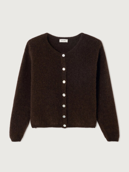 American Vintage VITO19E vest Cafe chine