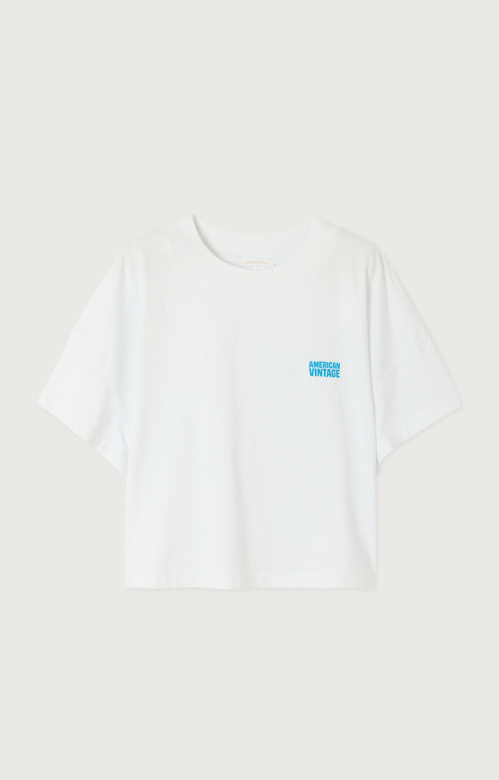 American Vintage GIX02B t-shirt Blanc
