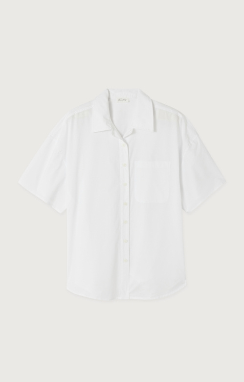 American Vintage HAV06B shirt Blanc