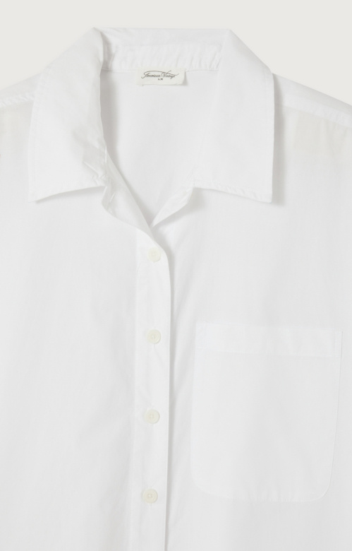 American Vintage HAV06B shirt Blanc