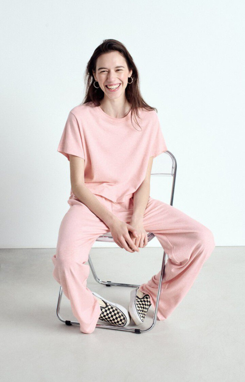 American Vintage YPA02G top Glacage chine