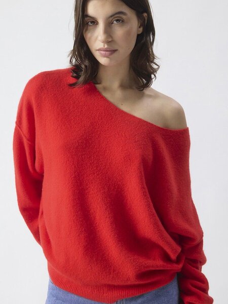 American Vintage DAM225 trui Fraise