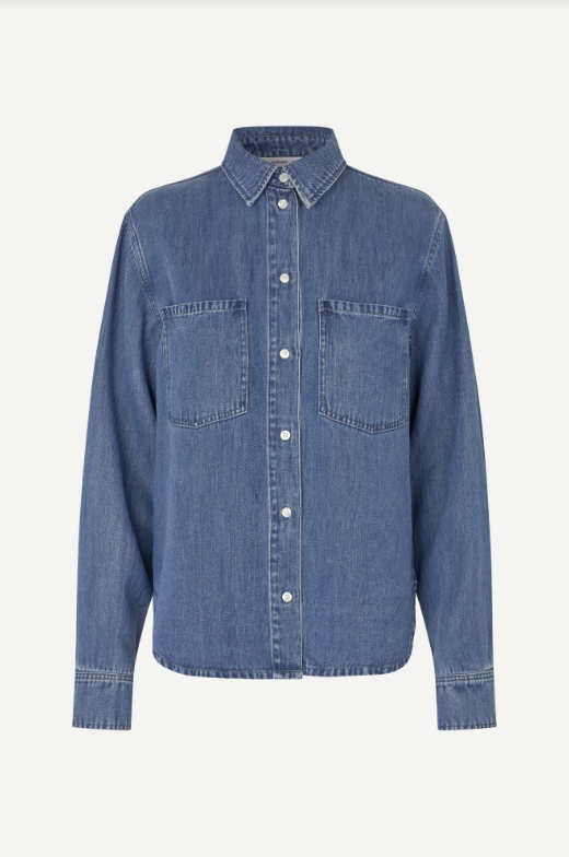 Samsoe Samsoe Sabexy shirt Medium denim blue