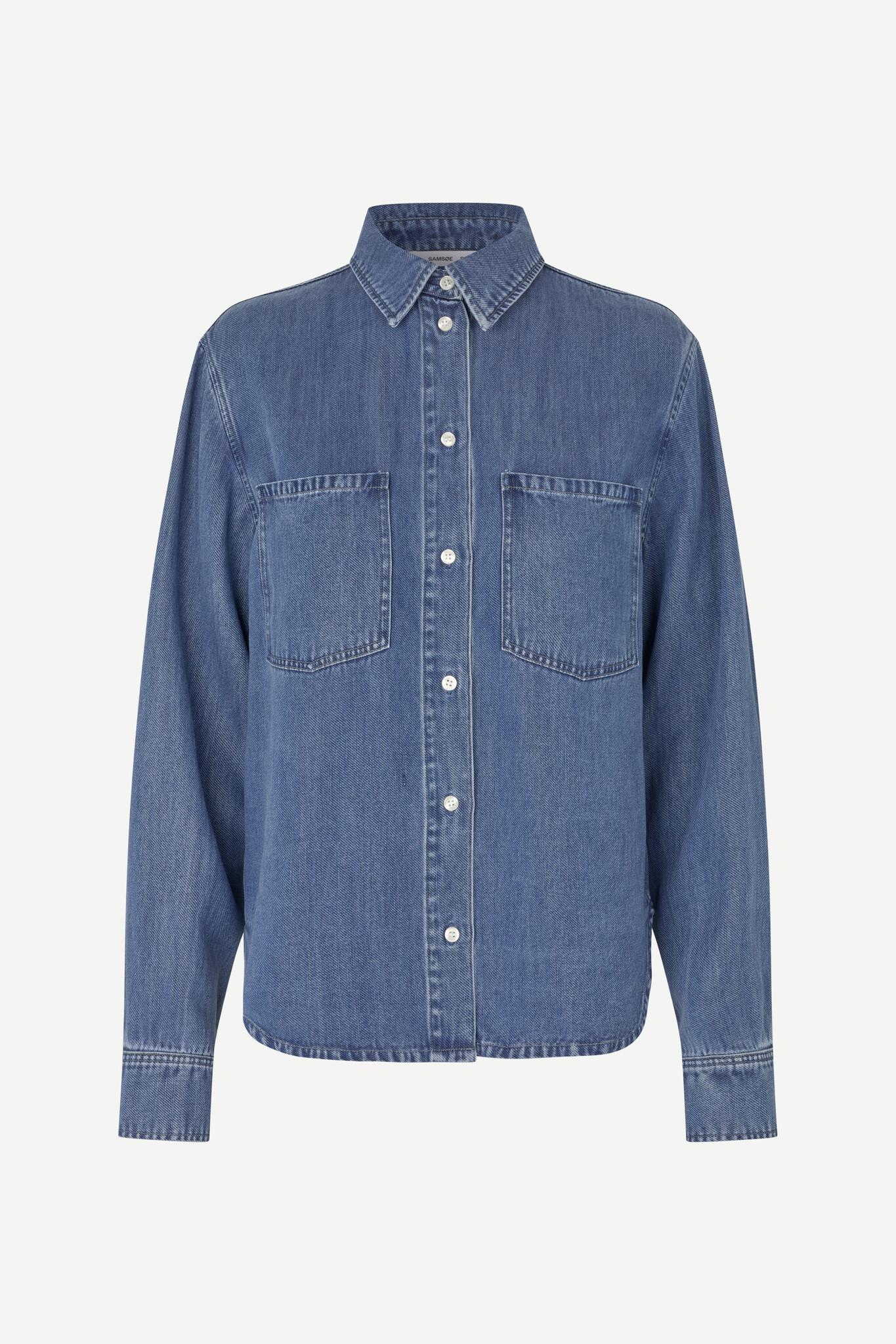 Samsoe Samsoe Sabexy shirt Medium denim blue