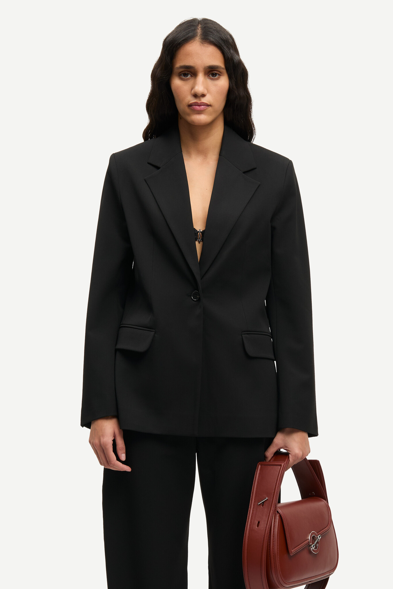 Samsoe Samsoe Saheaven blazer Black