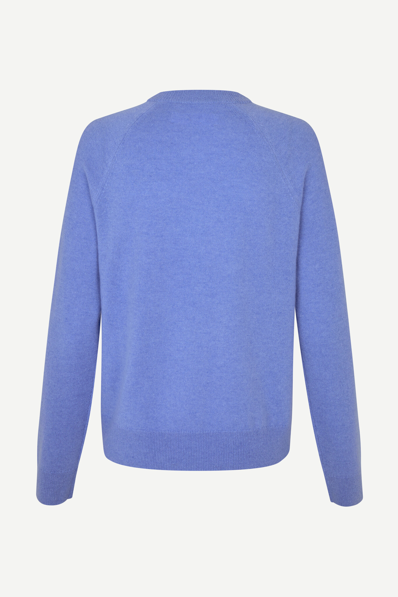 Samsoe Samsoe Boston O-neck trui Bel air blue