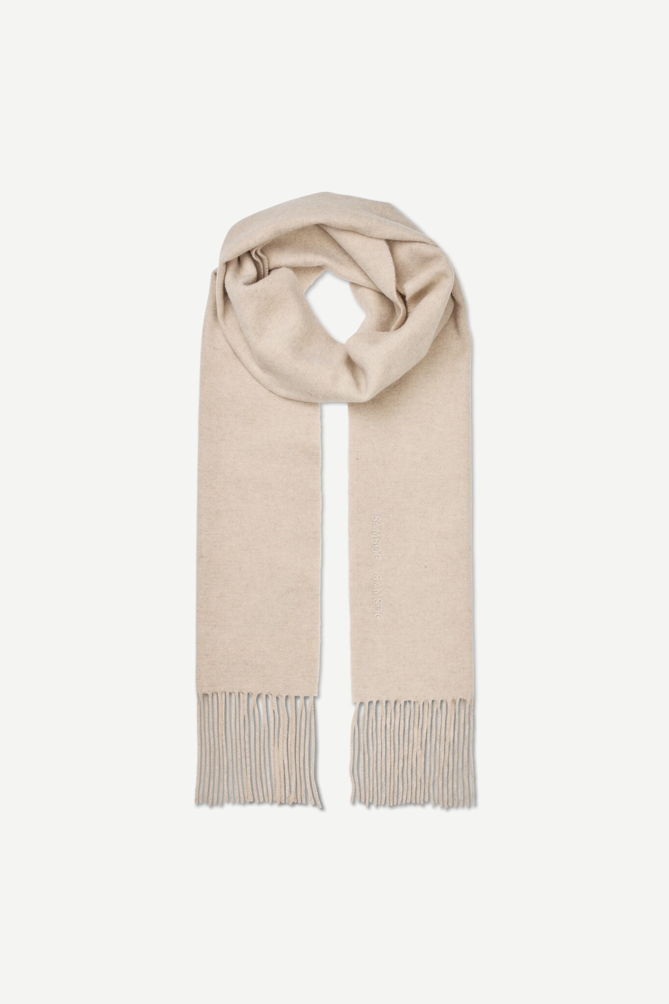 Samsoe Samsoe Sajolly sjaal Beige melange