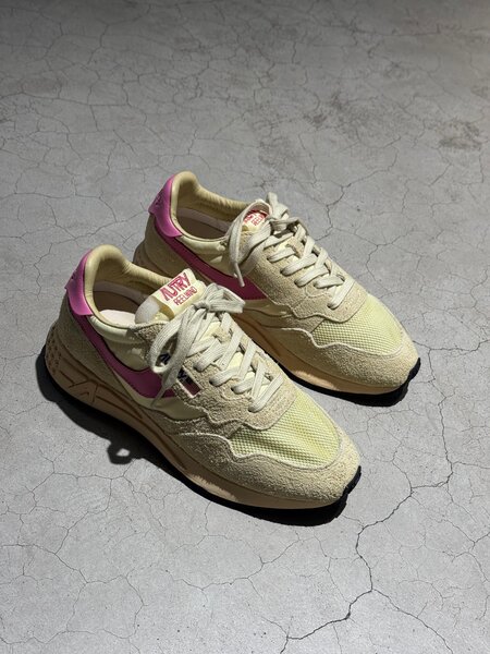 Autry Reelwind low UT41 Suede/net straw/chrose