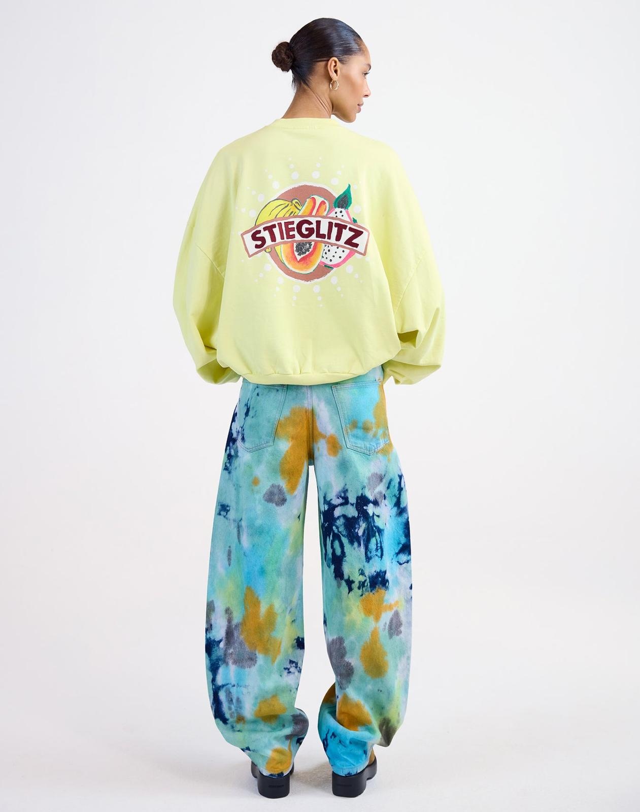 Stieglitz Cindy oversized sweater Yellow