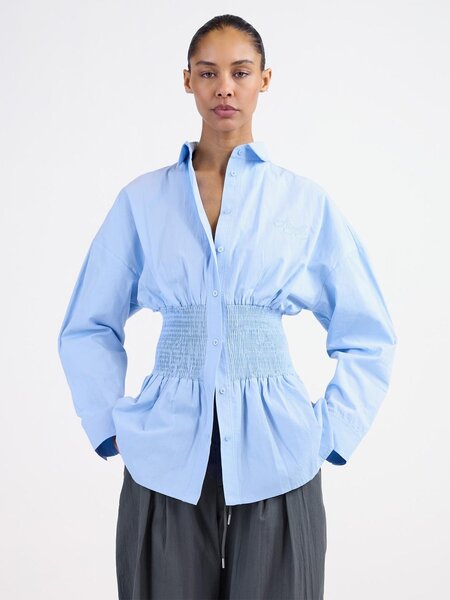 Stieglitz Amanda smock blouse Blue
