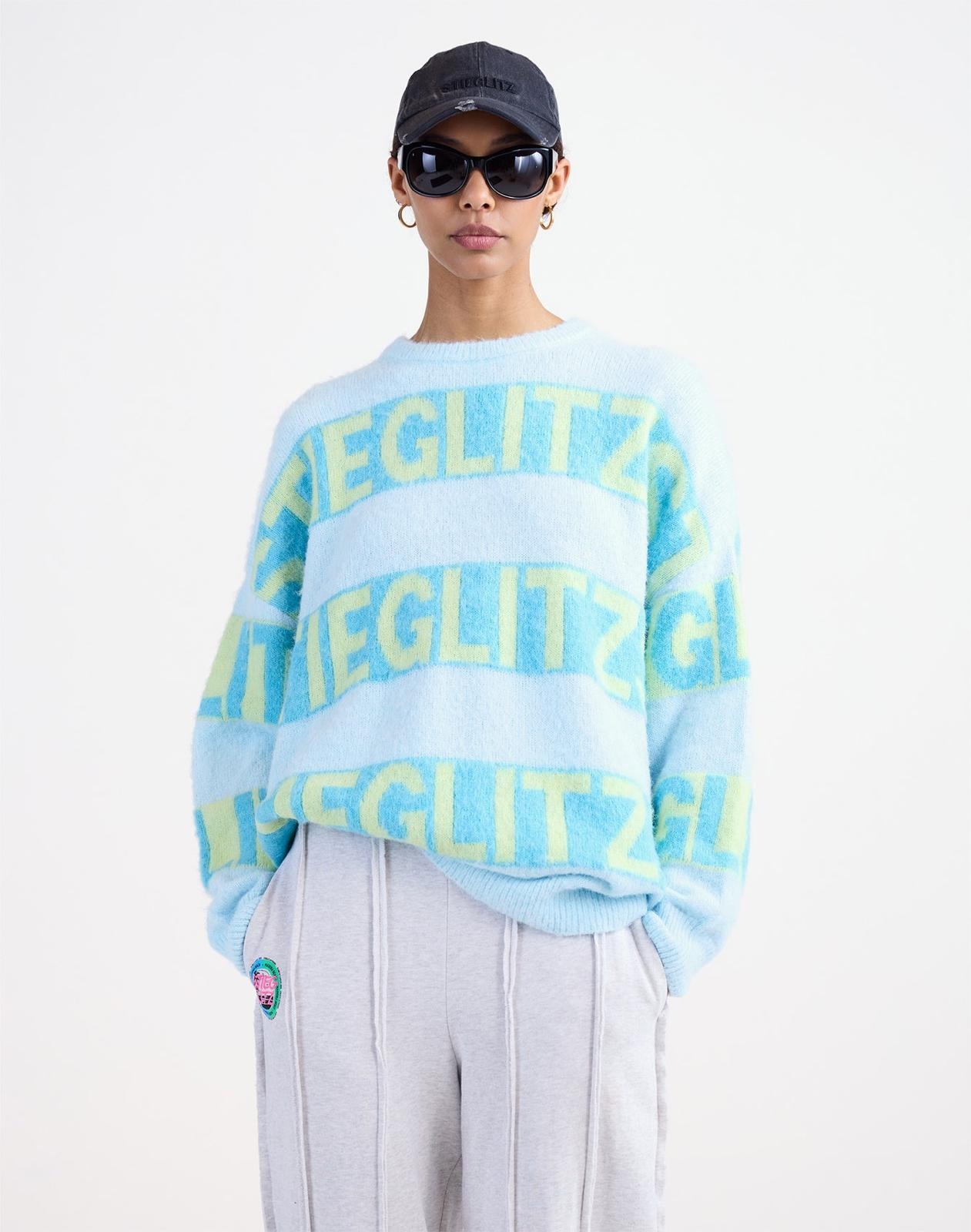 Stieglitz Keisi knitted sweater Blue