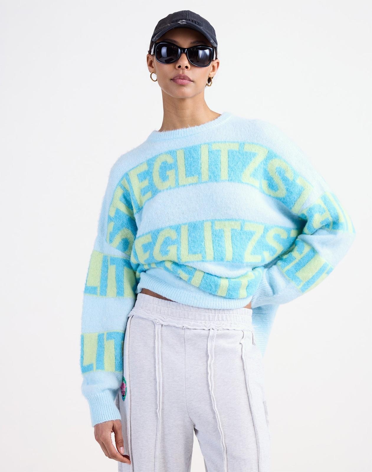 Stieglitz Keisi knitted sweater Blue