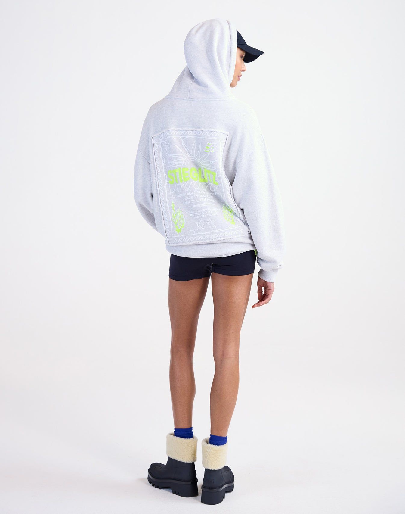 Stieglitz Guga hoodie Grey