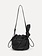 ROTATE Leather bon bon bag Black