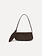 ROTATE Suede knot strap bag Chocolate torte