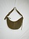 NONA Buckle banana bag XL Olive suede