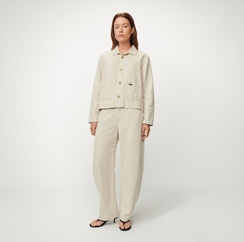 Lois Vega shirt Natural linnen