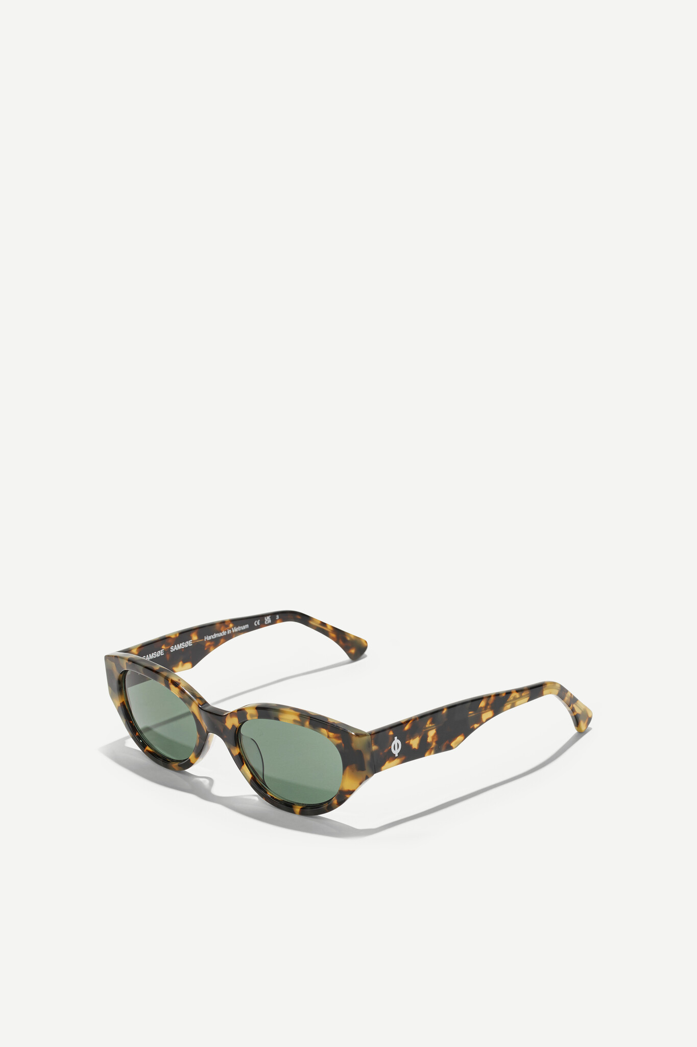 Samsoe Samsoe Sajude sunglasses Yellow tortoise