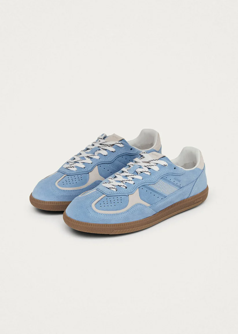 Alohas Tb. 490 Rife Cornflower blue cream leather sneakers