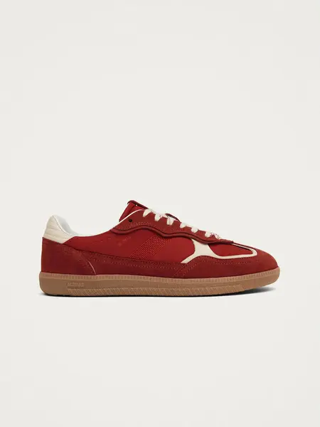 Alohas Tb. 490 Rife Sheen red leather sneakers