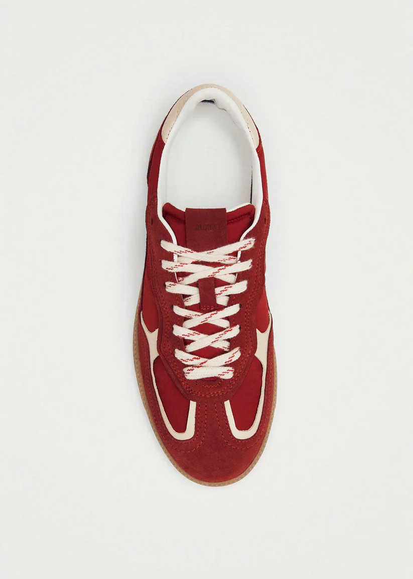 Alohas Tb. 490 Rife Sheen red leather sneakers
