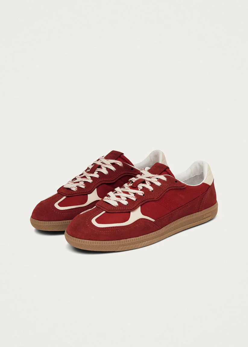 Alohas Tb. 490 Rife Sheen red leather sneakers