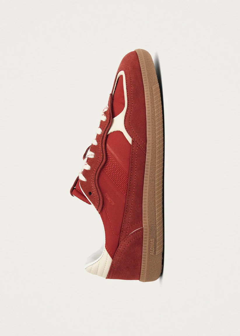Alohas Tb. 490 Rife Sheen red leather sneakers