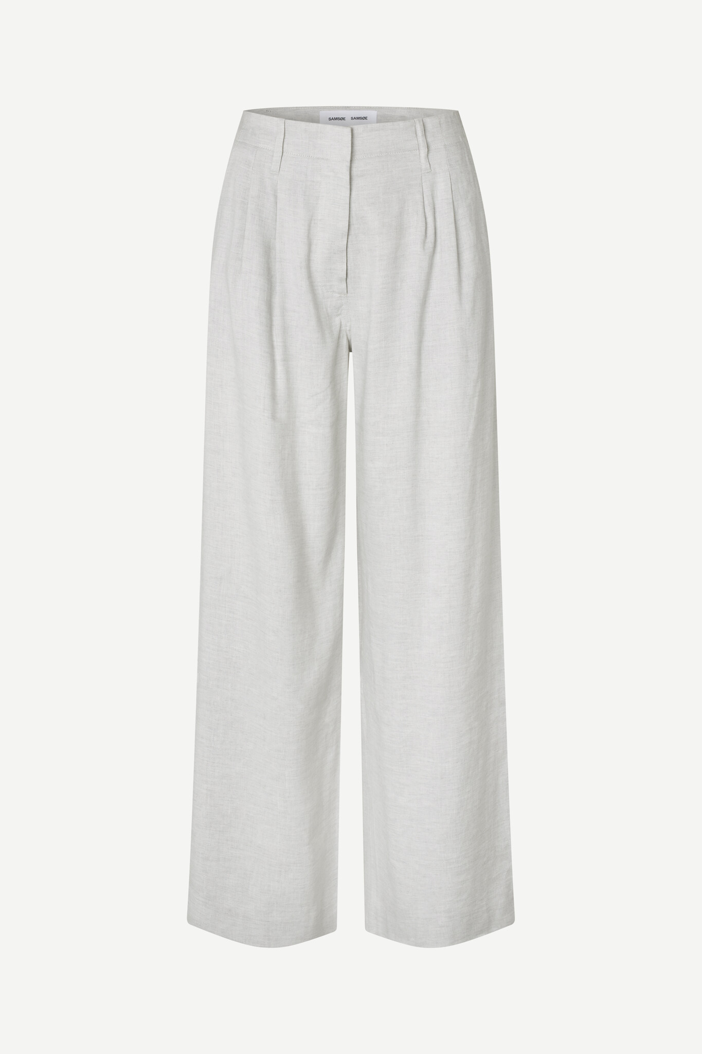 Samsoe Samsoe Saiben trousers Light grey mel.