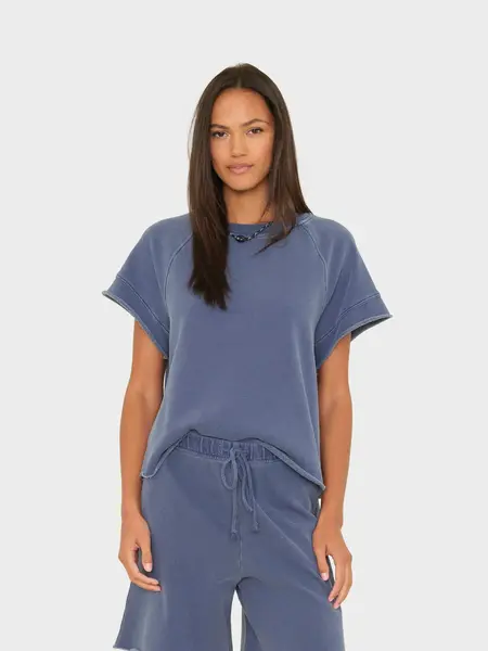 Xirena Callie sweatshirt Vintage navy