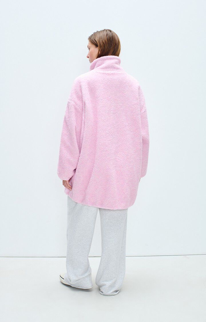 American Vintage HOK17A Oversized vest Dragee chine