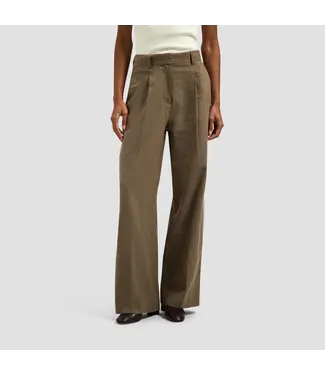 OLAF Linen tailored trousers Taupe
