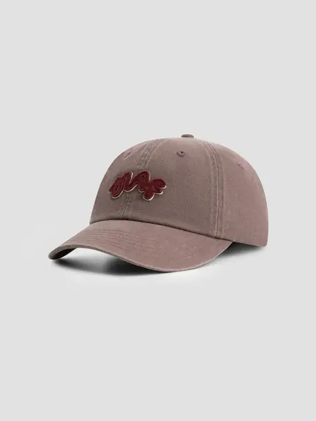OLAF Signature logo cap Twilight mauve